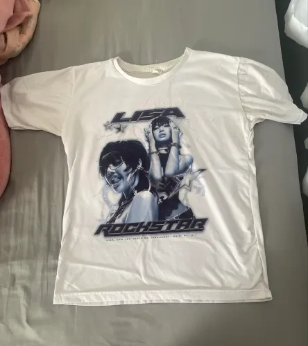 Camisa Lisa blackpink ROCKSTAR