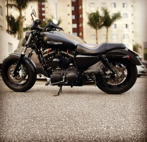 Harley Davidson Xl 1200 Cb, Ano 2014, 39.000km, Preta