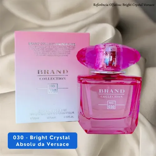 Perfume Brand Collection nº 030 - 25ml Inspiração: Bright Crystal Absolu da Versace