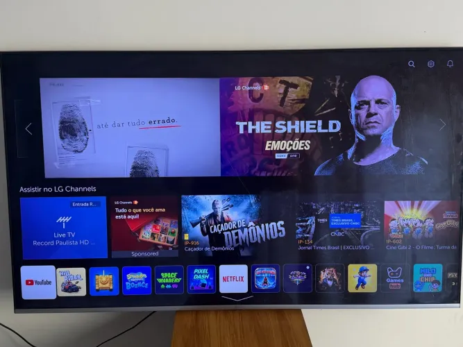 TV 55 SMART 4 K LG COMPLETA