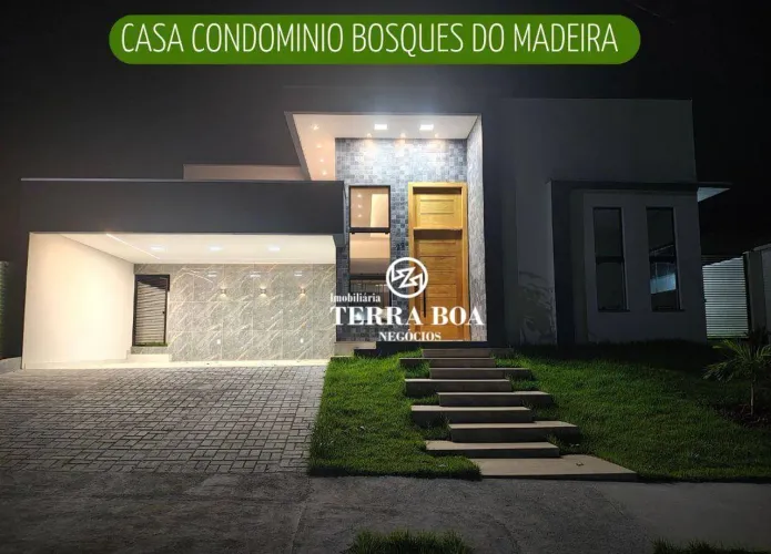 Casa Condominio Bosques do Madeira - 03 suites
