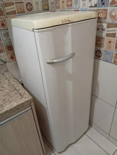 Geladeira 1 Porta Compacta - Gela Muito Bem! - R$ 500