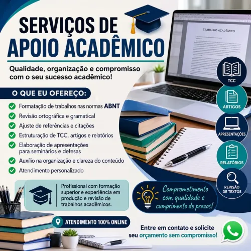 Auxílio Acadêmico | ABNT | TCC | Artigos | Revisão de Textos
