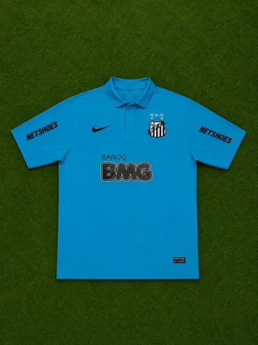 Camisa Santos Retro Azul Neymar Jr 2012/2013
