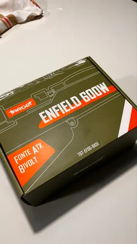 Fonte TGT Enfield 600W ATX Bivolt - Novo