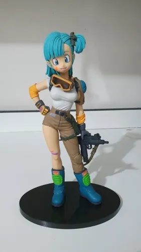 Action Figure Bulma Dragon Ball Original Banpresto 20 cm - Importada do Japão