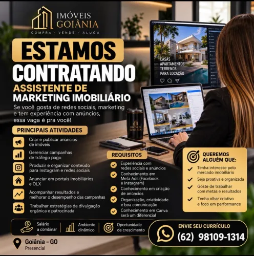 Assistente de marketing imobiliário