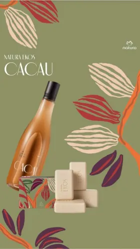 Conjunto Natura Ekos Cacau - Frescor e Sabonetes