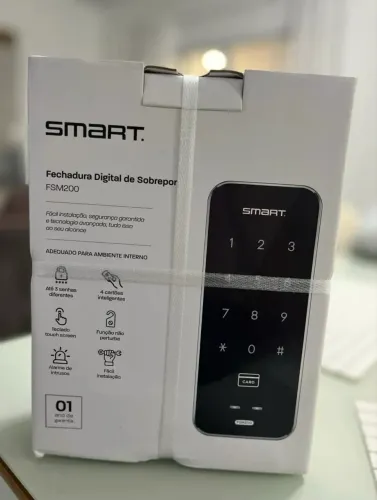 Fechadura Digital de Sobrepor Smart