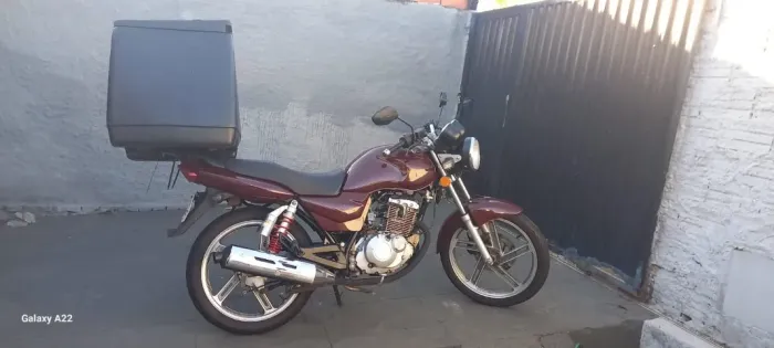 Moto pronta para trabalhar!!