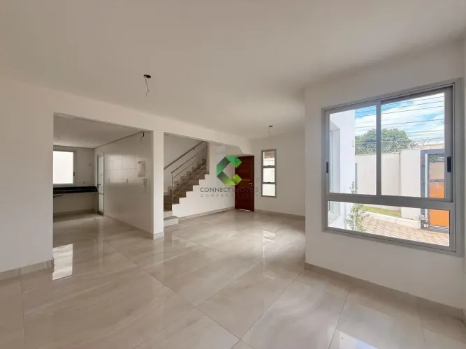 Casa em Condomínio para Venda em Contagem, Centro, 3 dormitórios, 1 suíte, 2 banheiros, 2 