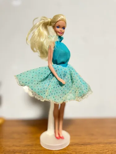 Barbie estrela, roupa de cartela 