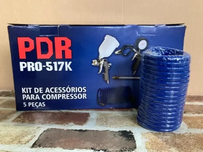 Kit acessórios para compressor 5 peças