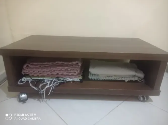 Rack + painel + mesa de centro