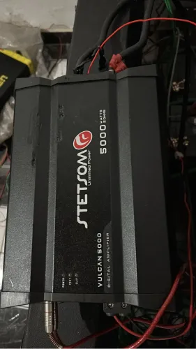 Módulo Stetsom vulcan 5000 . 2 ohms leia o anúncio