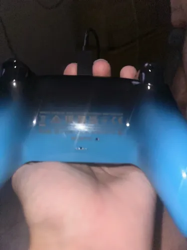 Controle de play 5 nova versão azul e preto