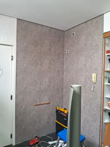 Papel de parede vinilico lavável 