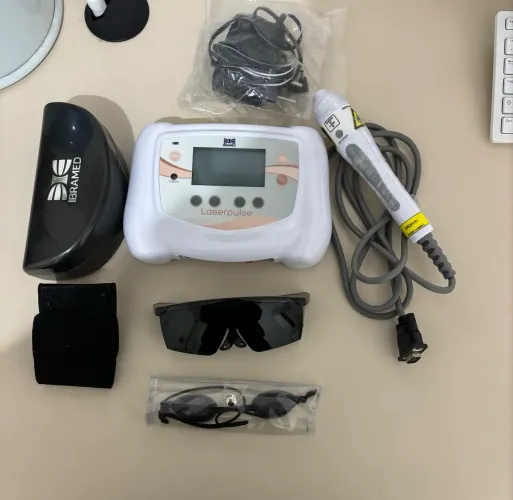 Aparelho estético e médico laserpulse - laser vermelho com ilib