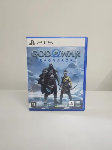 God of War Ragnarök PS5 Mídia Física Original - Perfeito Estado