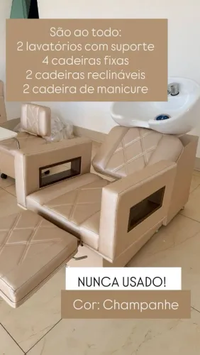 Móveis de salão de beleza