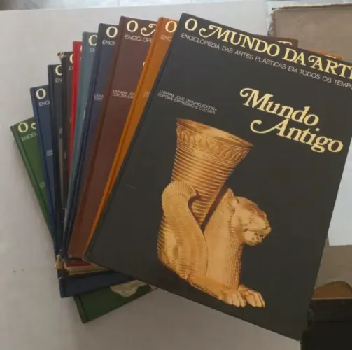 O mundo da Arte - coleção 10 volumes.