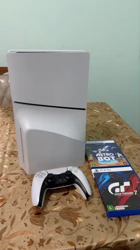 PS5 slim 1T com leitor de disco