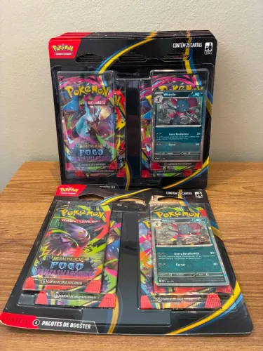 Blister Quadruplo fogo fantasmagorico com promo