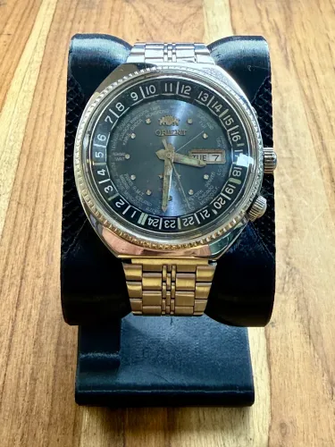 Relógio Orient World Time Blue Tiffany - 1970