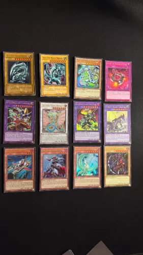 Yugioh Dragão Branco de Olhos Azuis lote 3 blue eyes white dragon