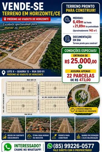 Vendo terreno
