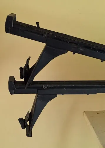 Rack antigo para automóveis 