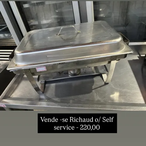Richaud para Self Service de inox