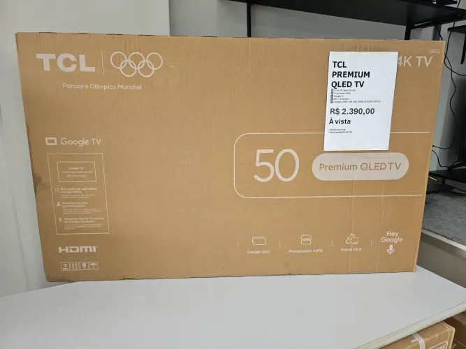SmartTv Android TCL Qled 50" LACRADA