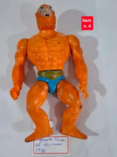Da década de 80, item raro da coleção He-Man, Homem Fera