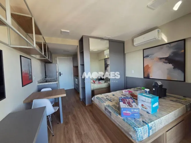 Apartamento com 1 quarto para alugar, 25 m² por R$ 3.000/mês - Samambaia Parque Residencia