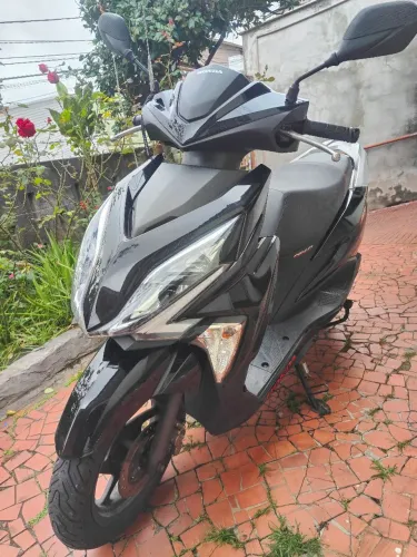 Honda Elite 125 2019 Preta | Único Dono | Revisões Japauto