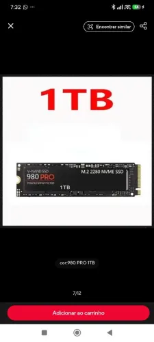 HD nvme 1tb