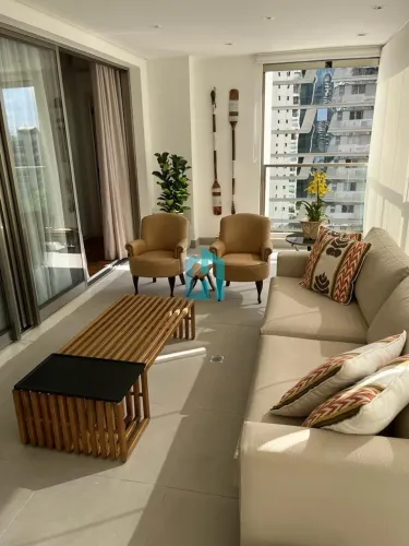 Excelente apartamento mobiliado para locação Itaim Bibi