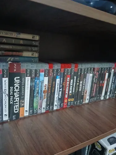 Lote de 43 jogos ps3, todos completos e com manuais