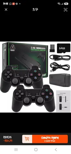 Game stick novo na caixa