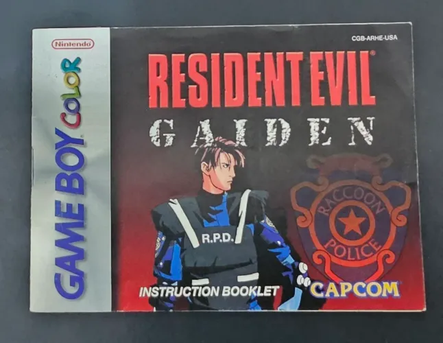 Manual Resident Evil Gaiden