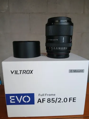 Lente 85mm F2 Fullframe Evo Viltrox