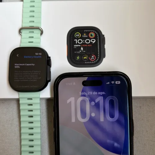 Apple Watch Ultra 2 Preto Novíssimo ORIGINAL USA