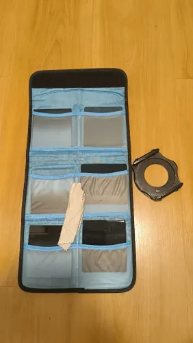 Kit de filtros e anéis adaptadores + brindes