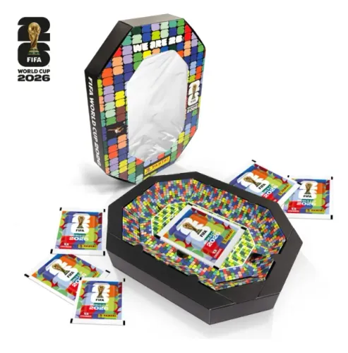Copa Do Mundo 2026 Box Mini Estádio C/ 30 Envelopes De Figurinhas