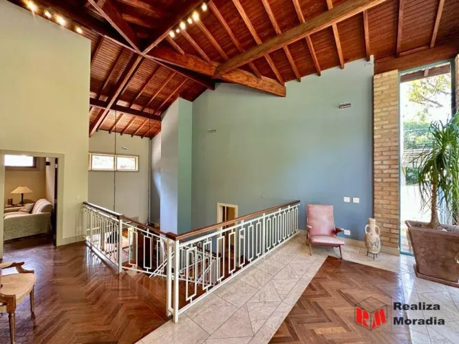 Cond. Pq. das Artes - Casa de ARQUITETO! Linda -4 suítes -family room- Jardim Indaiá 2 lar