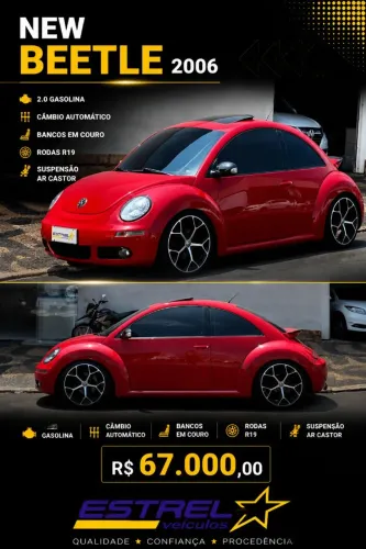 Volkswagen New Beetle 2.0 MI Mec./aut. 2006