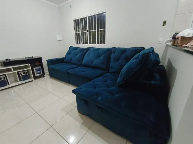 Sofá de canto com chaise (gigante)