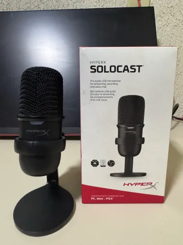 Microfone HyperX SoloCast USB 