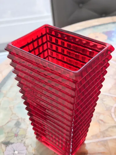 Vaso decorativo estilo Baccarat Eye